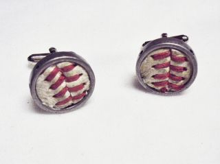  baseball SF Giants Manly man sports fanatic hand crafted cuff links