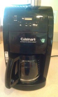 Cuisinart Grind and Brew Coffee Maker Great Condition