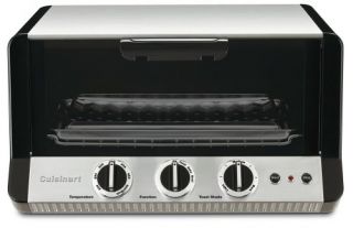  Cuisinart TOB 50 Classic Toaster Oven/Broiler, Brushed Stainless/Black