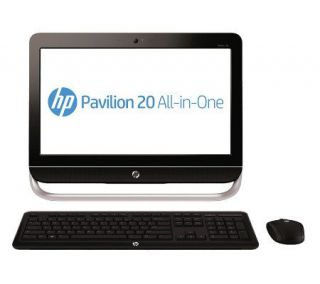 HP All in One 20 Desktop AMD Dual Core 6GB RAM 1TB HD w/ Tech Support 