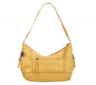 The Sak Leather Kendra Hobo Bag with Side Pocket —