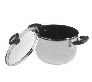 CooksEssentials Stainless Steel Nonstick 3qt. Sauce Pot with Lid