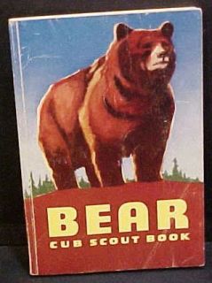 1957 Boy Scouts of America vintage Bear Cub Scout classic softcover