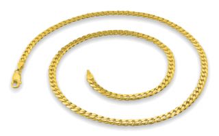 Mens 14k Gold Filled 22 Cuban Chain Necklace 4 7 Mm