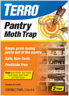 Terro 10 Pack Pantry Moth Trap for Moths Larvae