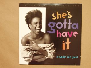 Shes Gotta Have It Criterion Collection Laserdisc LD Spike Lee
