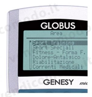 Elettrostimolatore Genesy 1200 Pro Globus Ionoforesi Massaggio