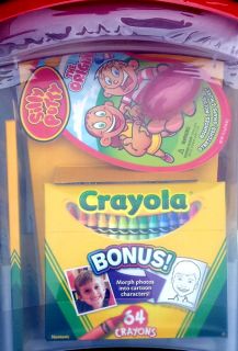 New Crayola Kids Art Craft Supply Set Activity Kit Tub Crayons Markers