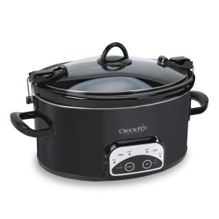 Crock Pot SCCPVL605 B Cook Carry Smart Pot Slow Cooker
