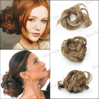 Synthetic Fiber Magic Curly Hairpeice Clip in on Pony Tail Extension
