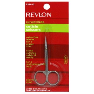 Revlon Cuticle Scissors Curved Blade Pack of 2