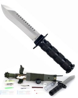  Complete Survival Knife Kit, 10 Fixed Blade by Whetstone Cutlery