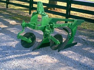 Used 2 14 Oliver Turning Plow with Coulters 3 Point We Can SHIP Cheap
