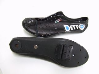 Vintage Detto Pietro Art 74 Cycling Shoes 3 Bolt