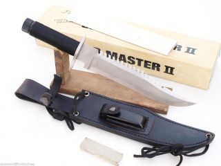 VINTAGE FROST CUTLERY BLOOD MASTER II JAPAN SURVIVAL KNIFE IN ORIG BOX