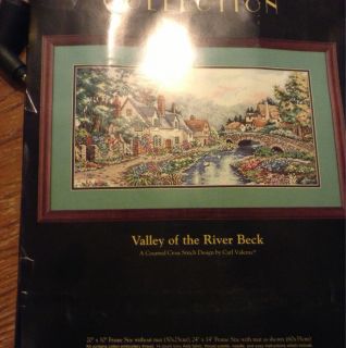  Of the River Beck Cross Stitch Kit Dimensions Gold Carl Valente River
