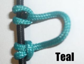 Pack Teal Archery Release Bow String Nock D Loop Bowstring BCY #24