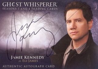  Seasons 3 4 Jamie Kennedy Eli James Autograph Auto Card A JK