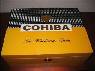 Stunning COHIBA 80 Cigar Humidor Brand New 