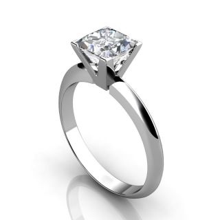 00ct Princess Cut Engagement Ring 14k Gold 