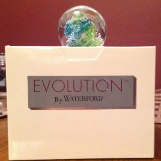 Evolution by Waterford Crystal Cosmic Waters Paper Weight