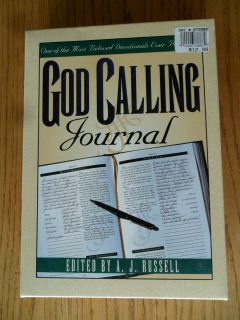God Calling Journal Leather Bound Devotional New in Box A. J. Russell