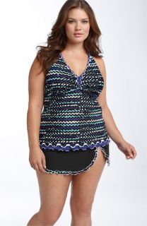 Profile by Gottex Tankini Top & Skirted Bottoms