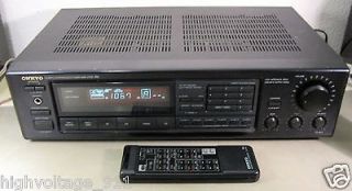 Onkyo TX 902 AM/FM Stereo Receiver w/REMOTE   50 Watt   G working