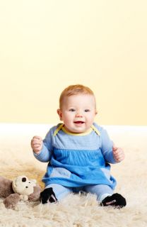 Stem Baby Dress & Leggings & Trumpette Socks (Infant)