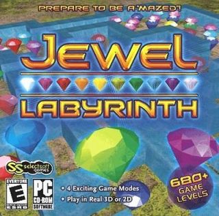 JEWEL LABYRINTH   Deceptive Logic Game NEW for PC XP Vista Win 7