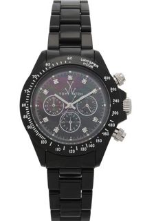TOYWATCH Classic Mother of Pearl Plasteramic Chronograph Watch