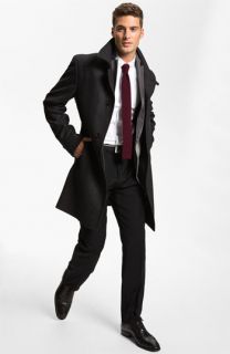 BOSS Black Top Coat, J.P. Tilford Samuelsohn Sportcoat & BOSS Black Trousers