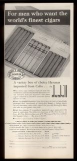  Romeo Y Julieta Sampler Havana Cuba Cuban Cigars Print Ad