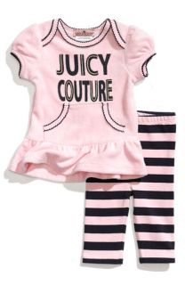 Juicy Couture Terry Tunic & Leggings Set (Infant)