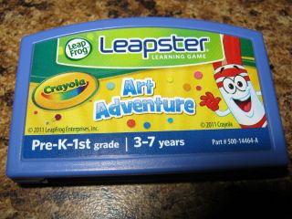 Leapster 2 LeapFrog Crayola Art Adventure Cartridge Game