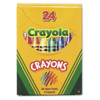 Assorted Crayola Classic Color Crayons 24 PK 2DayShip
