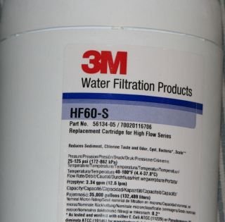  Cuno 3M Water Filter HF60 S