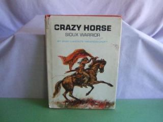Collectible Book Crazy Horse Sioux Warrior 1st Edition with Dust