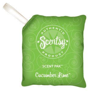scentsy sent pack cucumber lime