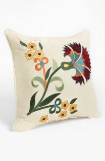 Levtex Embroidered Flower Pillow