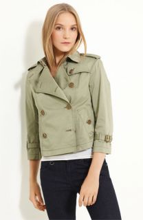 Burberry Brit Double Breasted Short Jacket