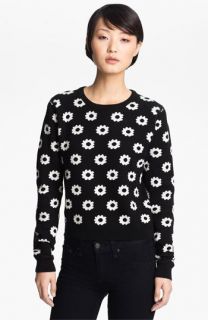 Opening Ceremony Reversible Floral Jacquard Sweater