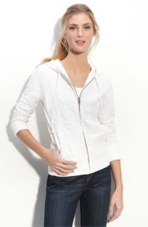 Lucky Brand Sonora Embroidered Zip Front Hoodie