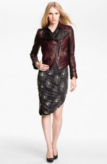 Kelly Wearstler Triton Asymmetrical Leather Jacket