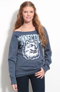 Signorelli Vintage UConn Slouchy Graphic Sweatshirt (Juniors)