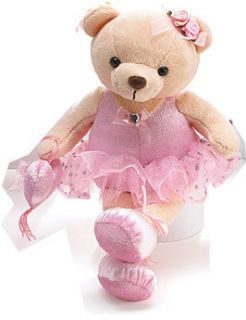  Ballerina Plush Stuffed Animal 9 Pink Tutu Dance Gift Dancer