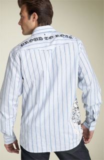 Roar Embroidered Stripe Shirt