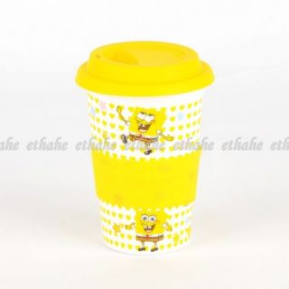Spongebob Squarepants Coffee Mug Tea Cup Yellow E1G19X