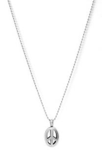 Lagos Sterling Peace Long Pendant Necklace
