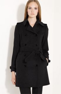 Burberry London Belted Wool & Cashmere Trench Coat
